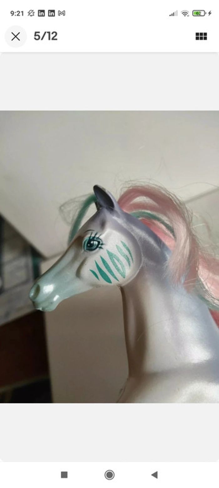 Horse kenner fashion star fillies anya  rare #geektradefashionstarfillies - photo numéro 5