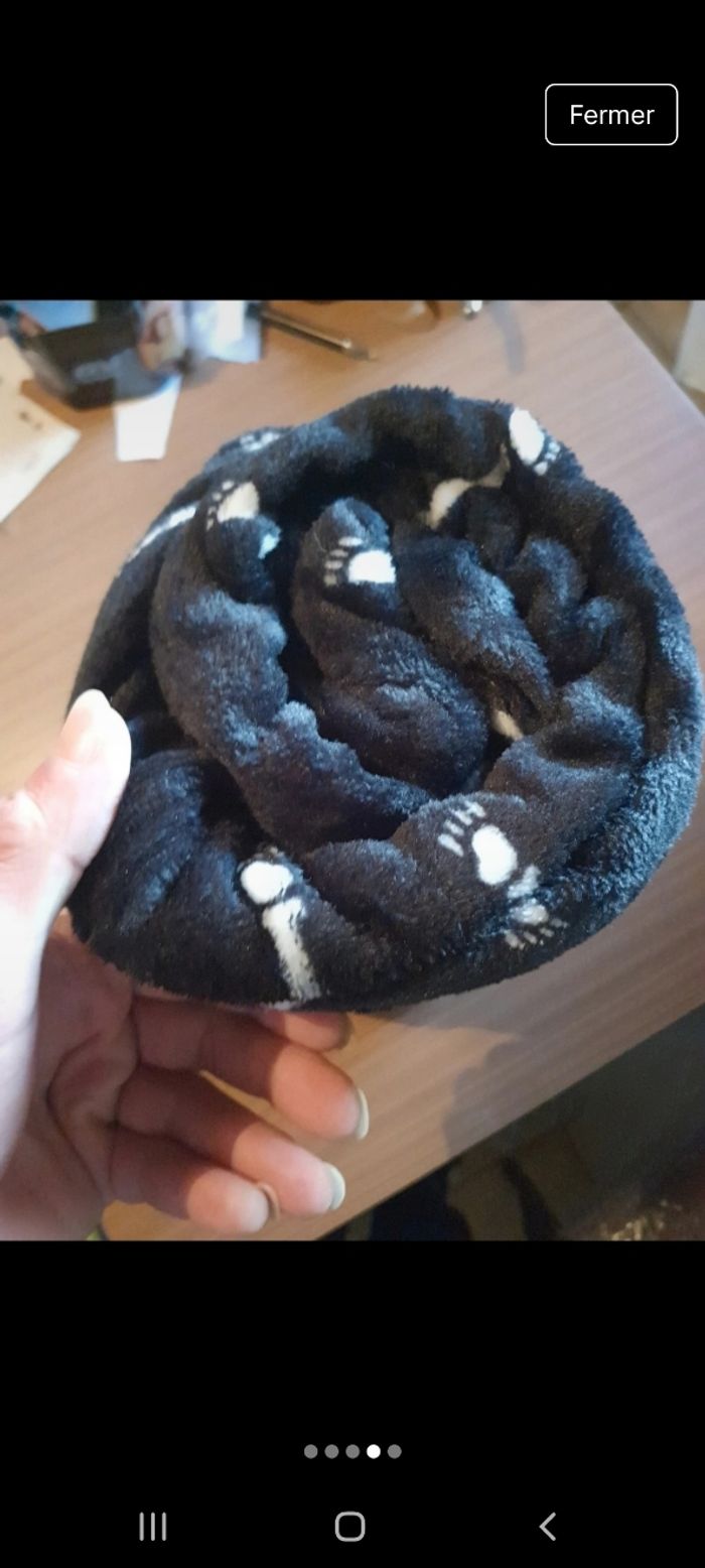 Plaid imprimé squelette - photo numéro 4