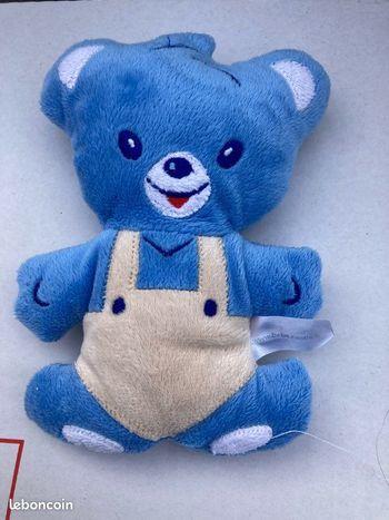 Peluche ourson Nestlé vintage