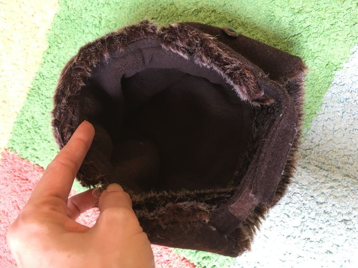 Bonnet style "Aviateur" - doublé polaire- 2 ans/ 24 mois - TBE - - photo numéro 3