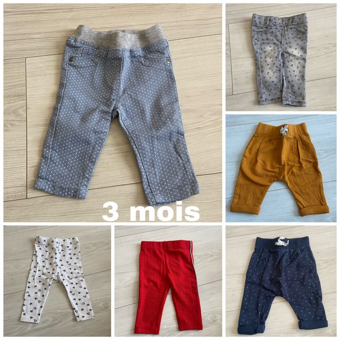 Lot 6 pantalons