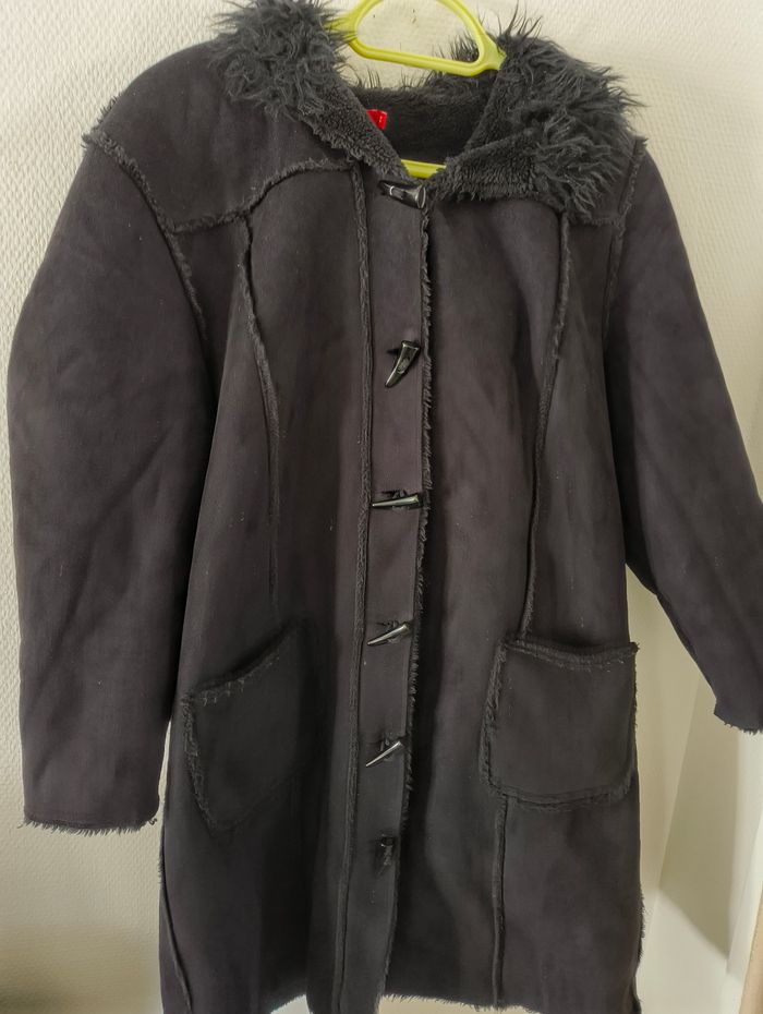 Manteau en daim femme taille 44 - photo numéro 2