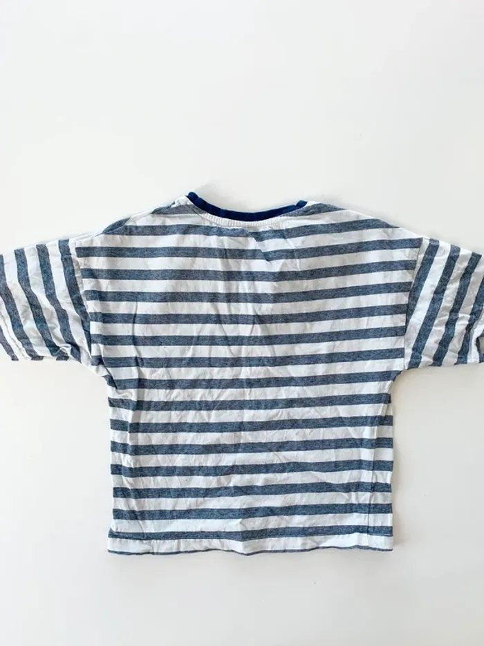 🌊 T-shirt marinière Orchestra – Taille 8 ans 🌊 - photo numéro 3