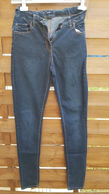 Jean skinny taille haute