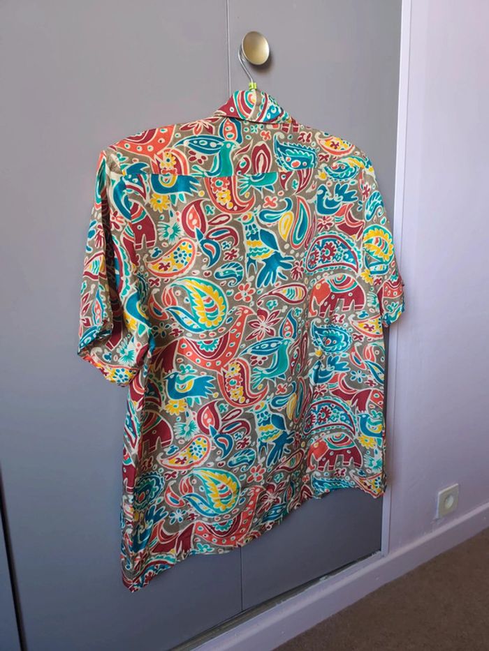 Chemise en soie un jour ailleurs - photo numéro 4