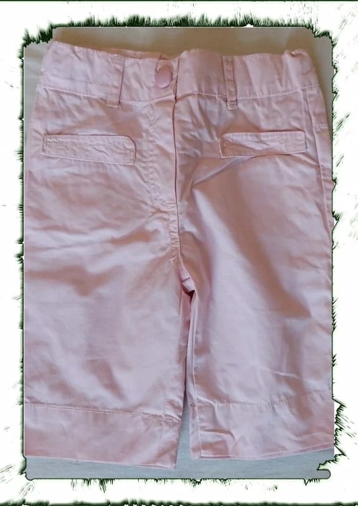 Pantacourt 18 mois rose pâle Neuf