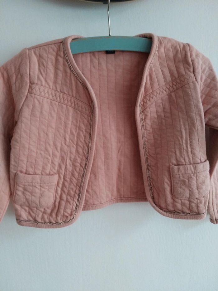 Veste gilet élégante rose - photo numéro 4