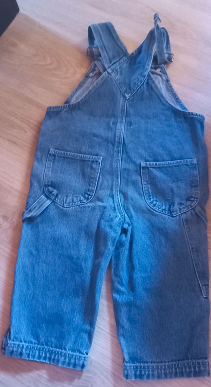 Salopette jeans 2 ans - photo numéro 2