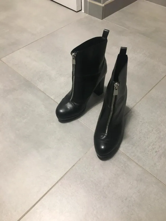 Bottines noires zara pointure 37