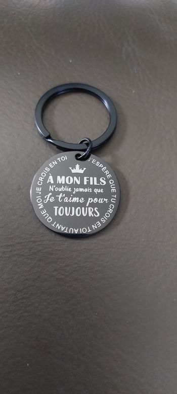 Porte clé "A mon fils"