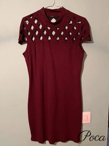 Robe bordeaux In Vogue Paris Taille M