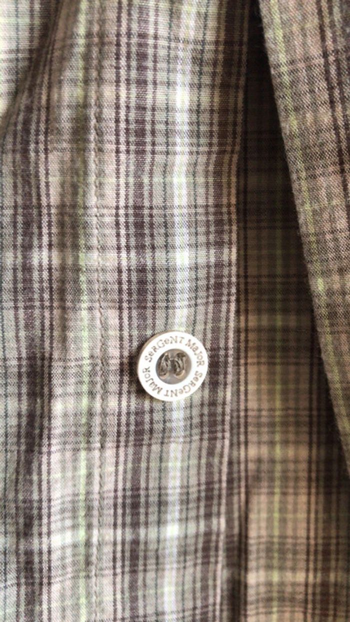 Sergent major chemise taille 10!ans - photo numéro 5