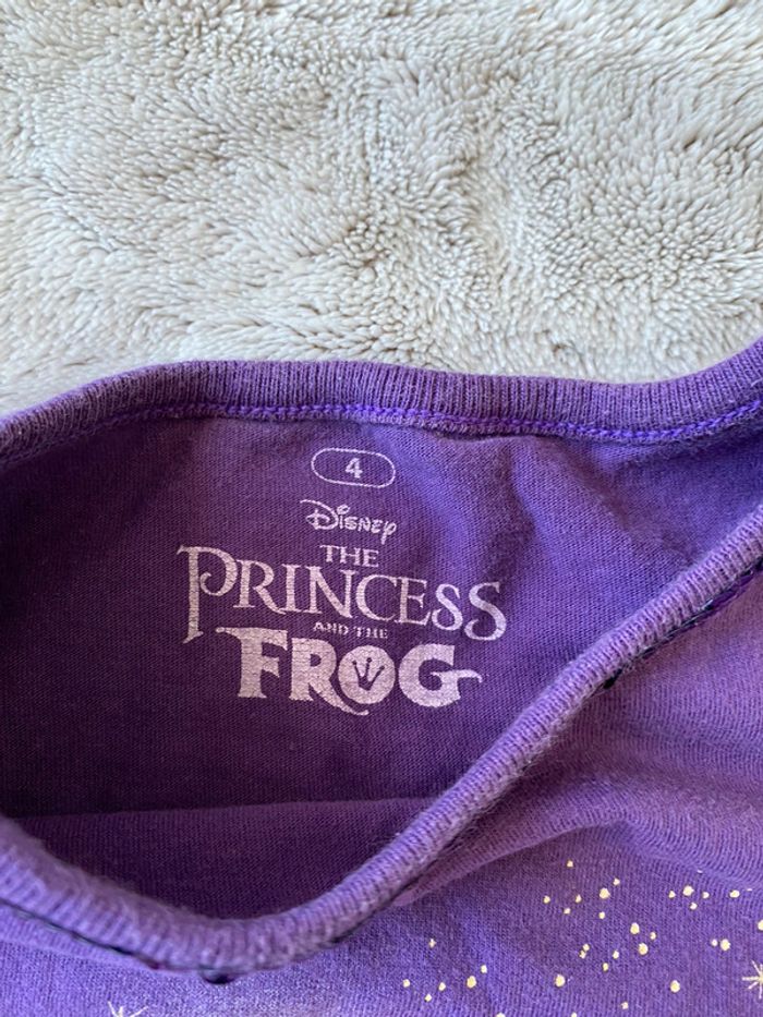 T-shirt Disney 3-4 ans La princesse et la grenouille - photo numéro 7