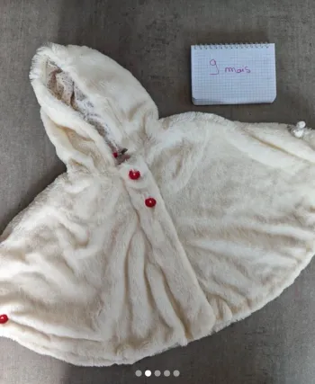 Came fourrure blanche