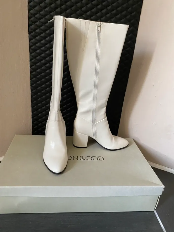 Bottes blanches Even&Odd