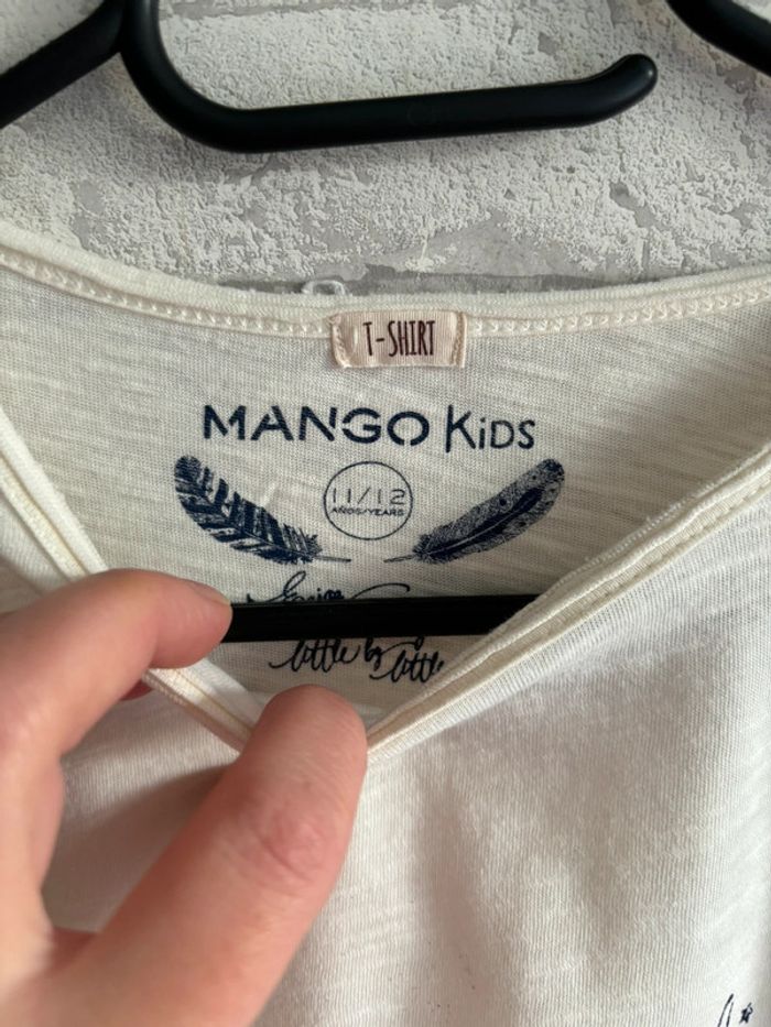 Tee-shirt manches longues Mango taille  11/12 ans - photo numéro 2