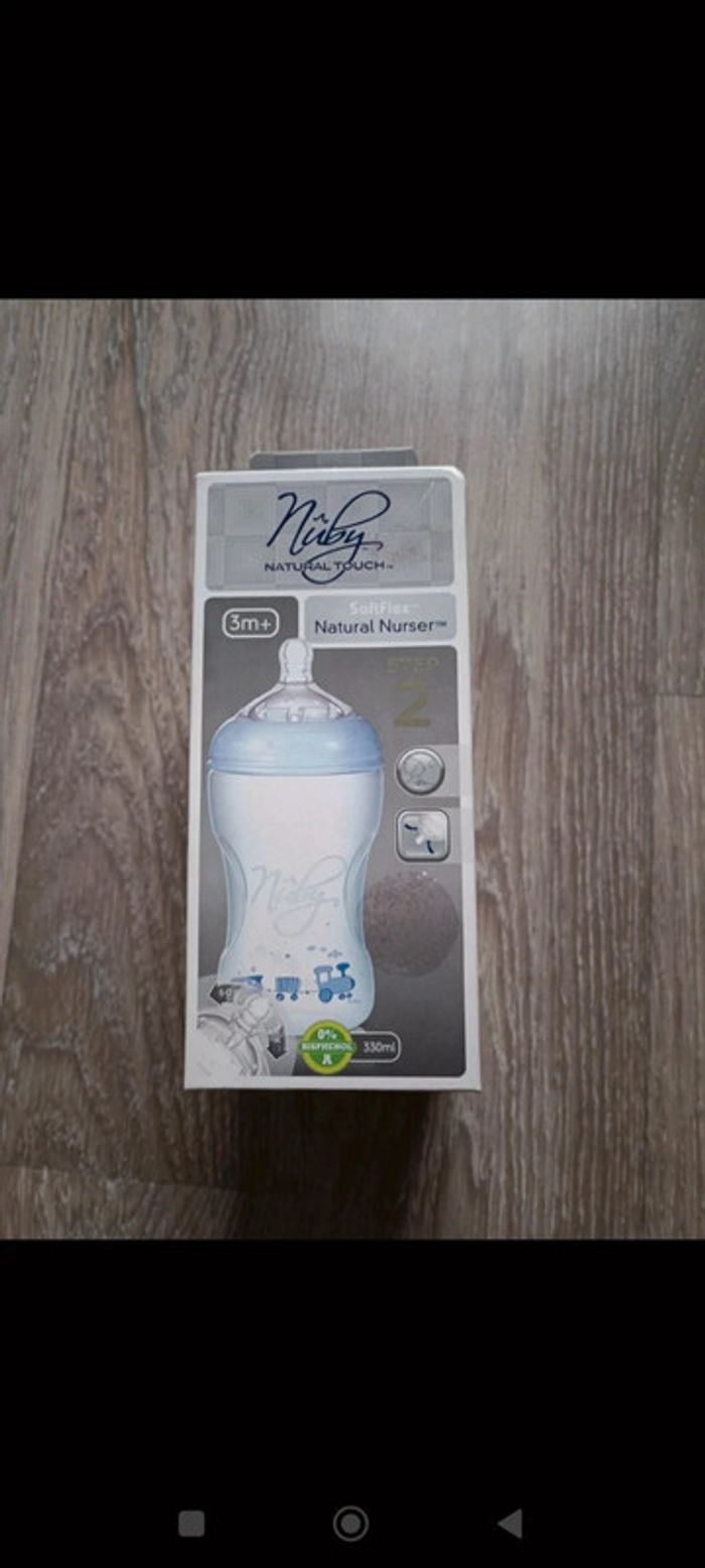 Biberon nuby débit 2