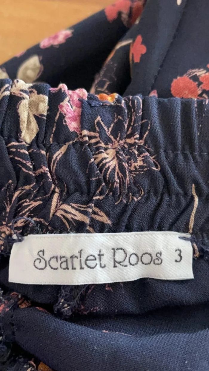 Superbe pantalon fluide fleuri Scarlet Roos 🌸 T3 - photo numéro 7