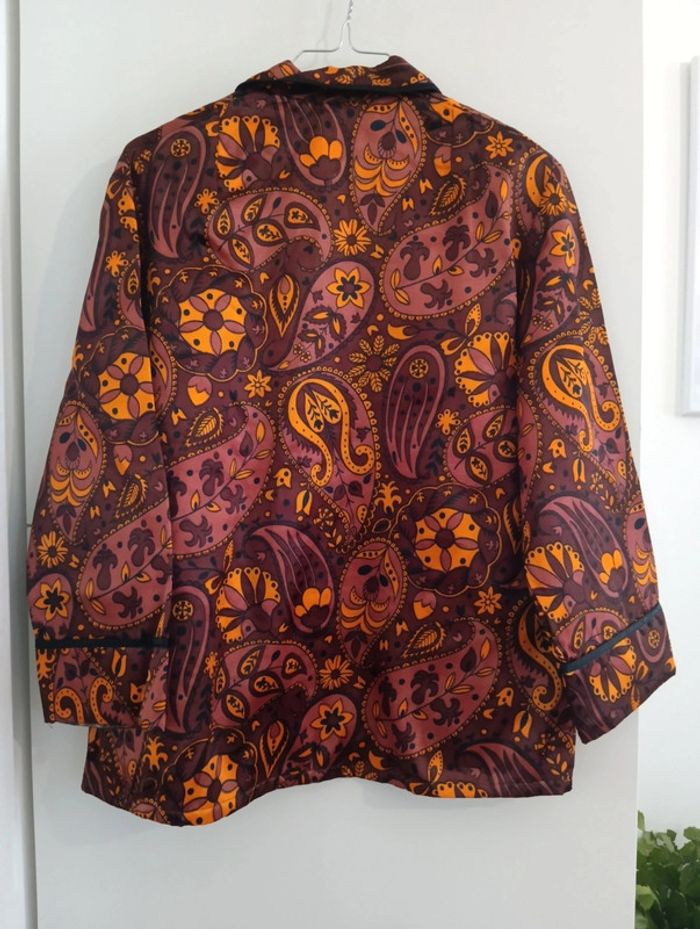 Veste chemise vintage/ haut de pyjama - photo numéro 10