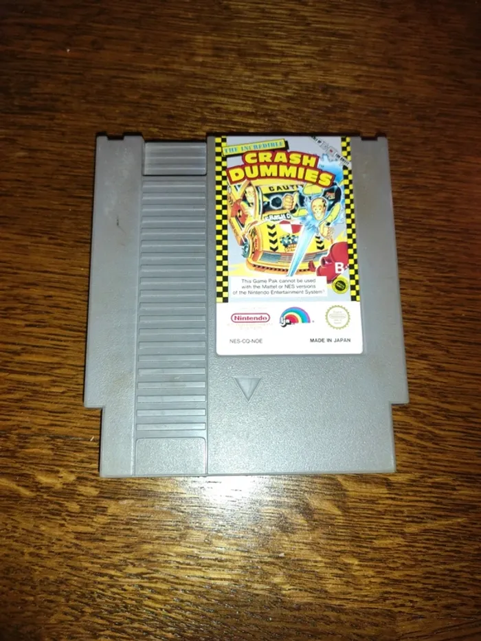 The incredible crash dummies nintendo nes