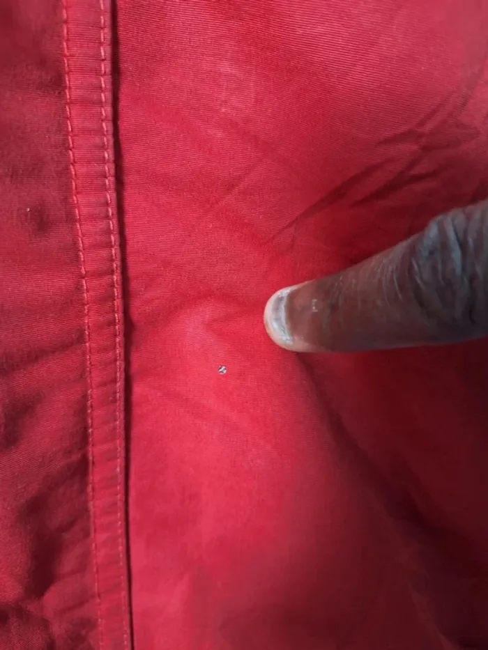 Blouson vintage nike homme rouge taille 2XL brodé (254) - photo numéro 18