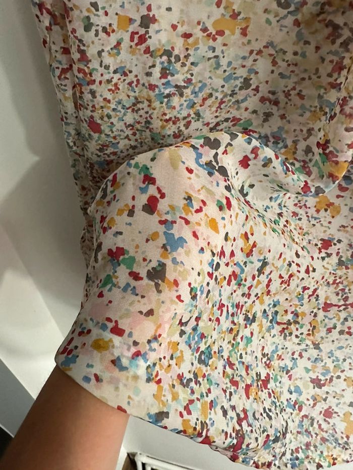 Chemisier fluide Zara XS - photo numéro 5