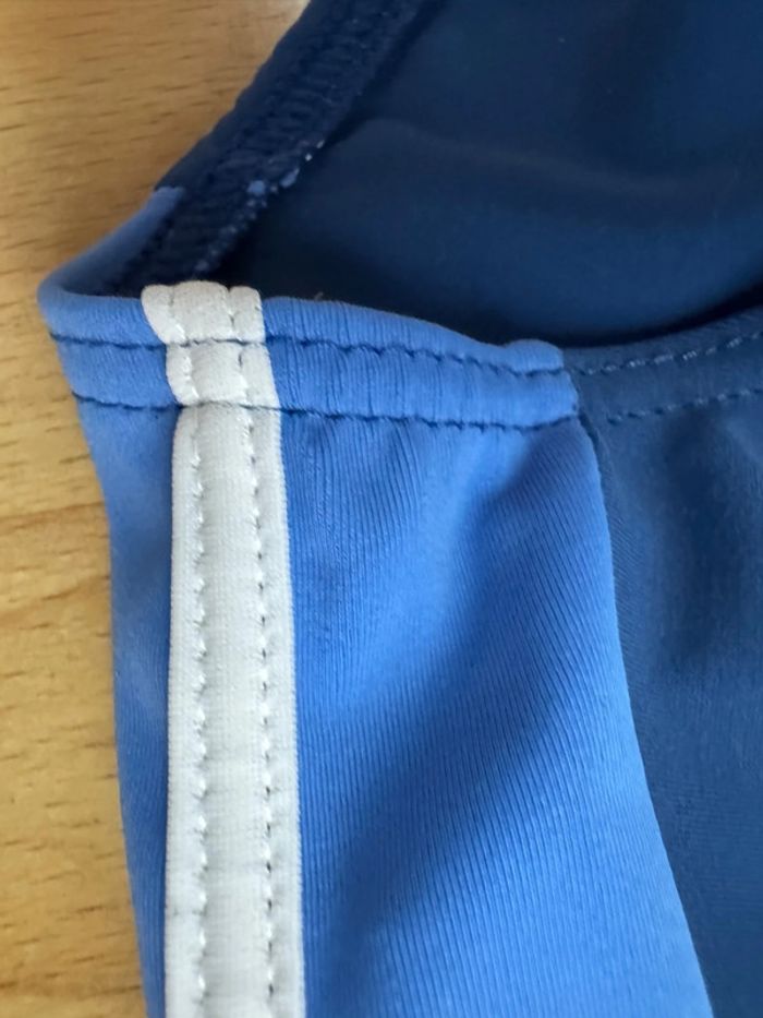 Maillot de bain, une pièce bleue blanc Taille, 14 ans/1 58 - photo numéro 8