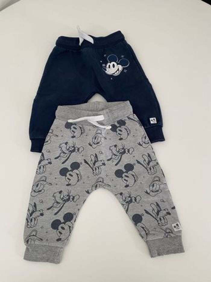 Lot de 2 pantalons  bébé 6-9 mois