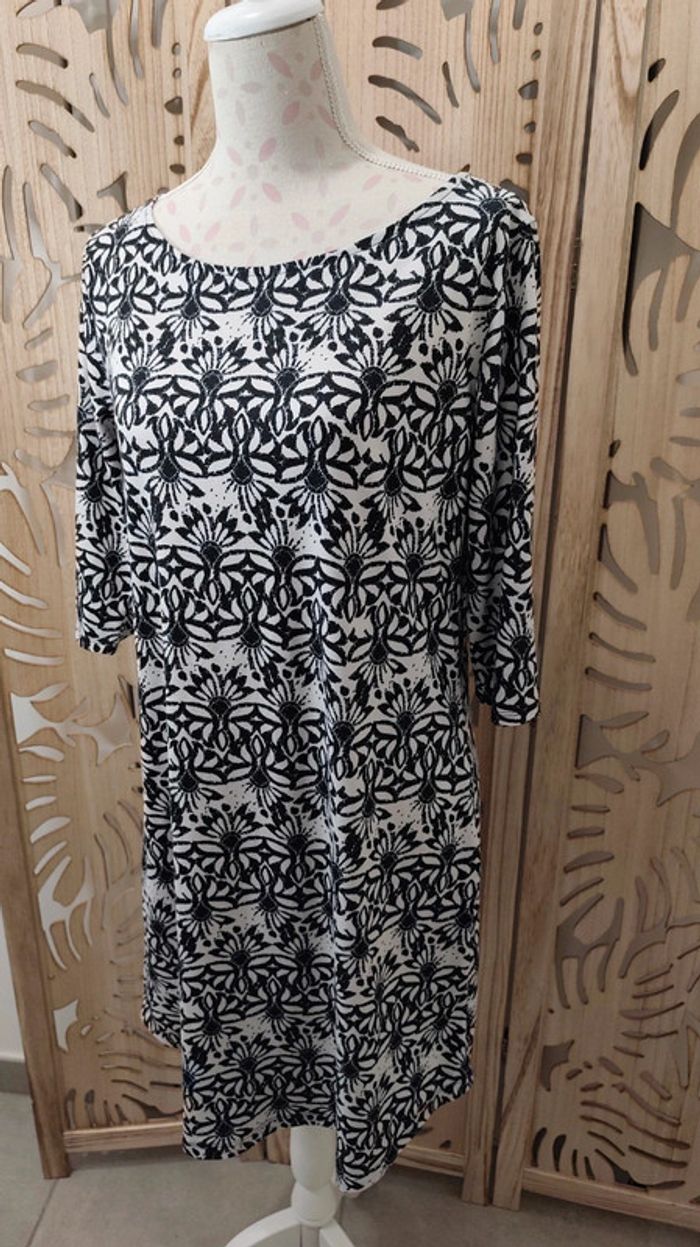Robe imprimée manches 3/4 Lola By AFG - photo numéro 9