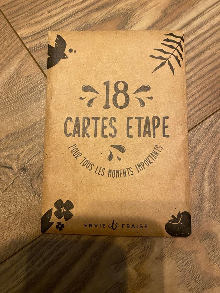 18 cartes étapes pour bébé