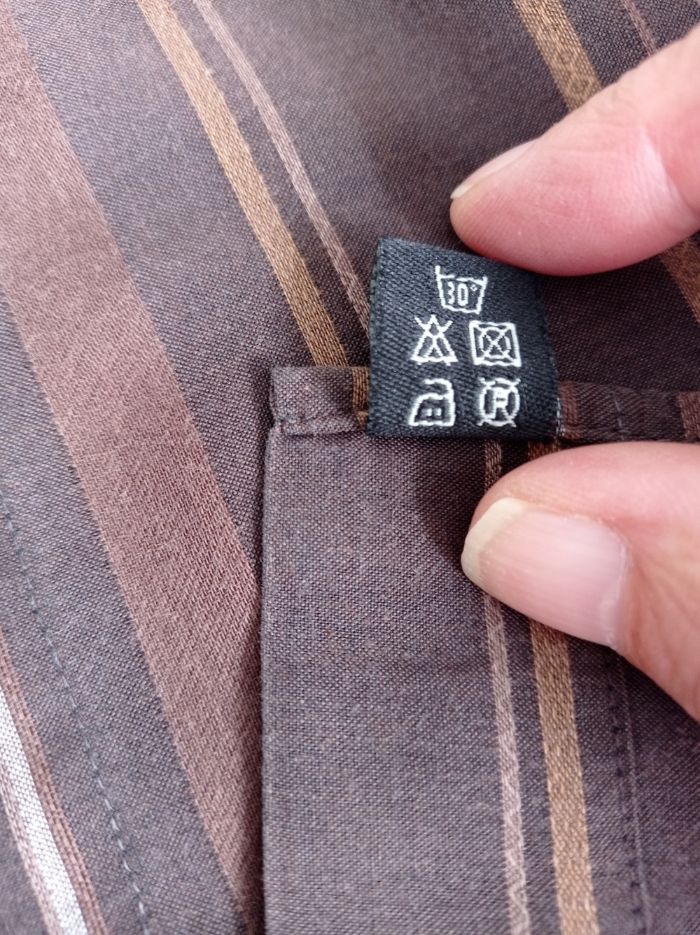 CHEMISE FORMEN Marron - photo numéro 6
