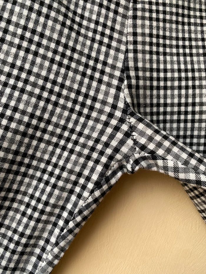 Pantalon taille haute Vichy L - photo numéro 4