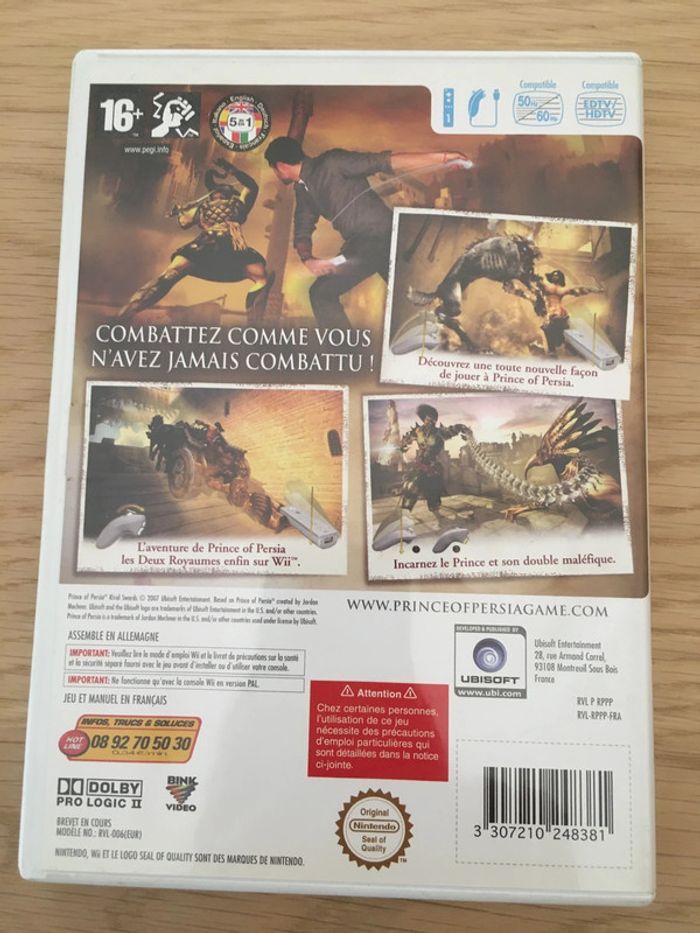 Jeu Wii Prince of Persia - photo numéro 2