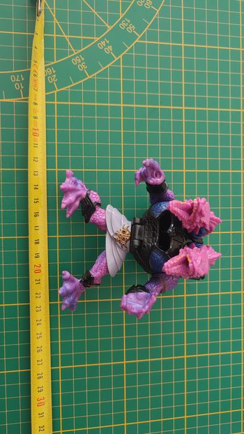 Jouet ancien vintage dans l'état Mighty Max 1994 Blue Bird Toys Double Demon Hydra Rare #SP
