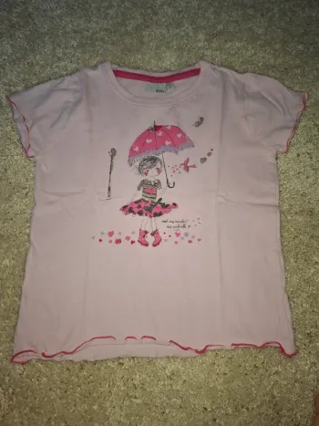 T-shirt rose Blue Seven 7 ans