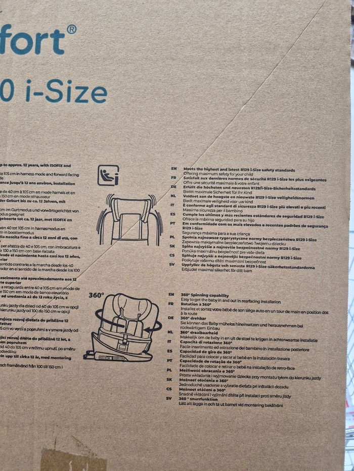 Siège Auto Pivotant BÉBÉ CONFORT Demeter 360 i-Size. - photo numéro 2