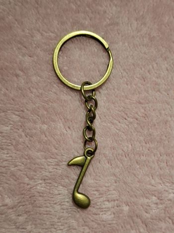 Porte clé Note de musique