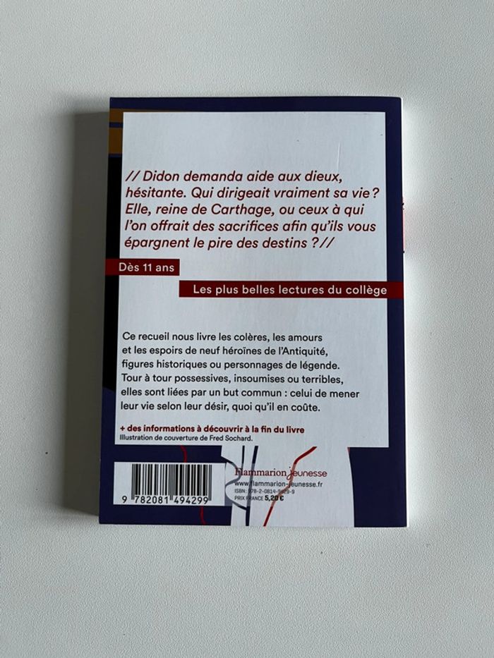 9 héroïnes de l’Antiquité - Flammarion Jeunesse - photo numéro 2