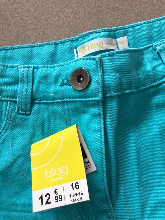 Short gémo neuf 16 ans - photo numéro 2