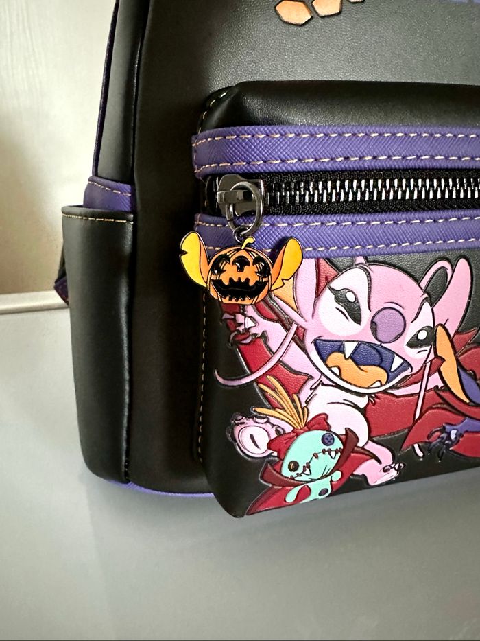 Loungefly backpack Stitch et Angel vampire Halloween Disney - photo numéro 7