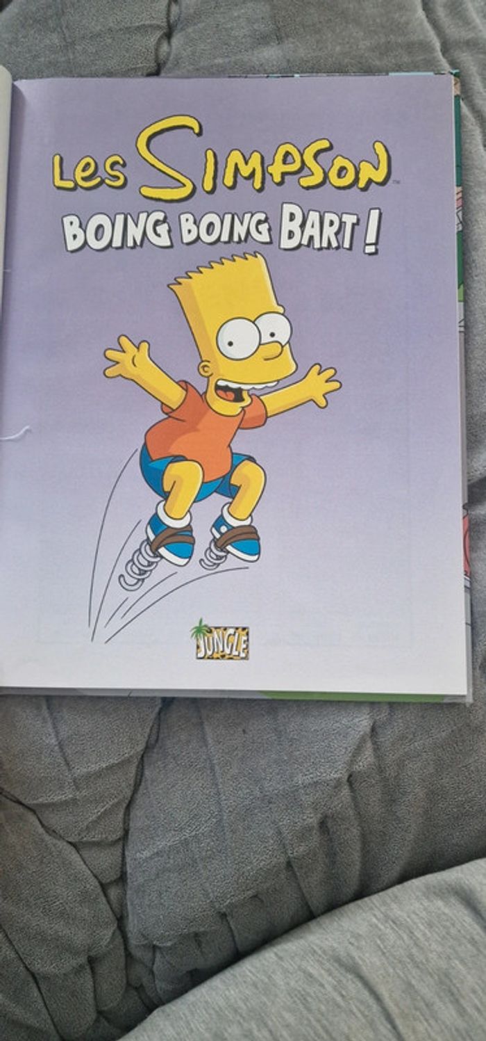 Bande dessinée Les Simpson tome 5 Boing Boing Bart - photo numéro 4