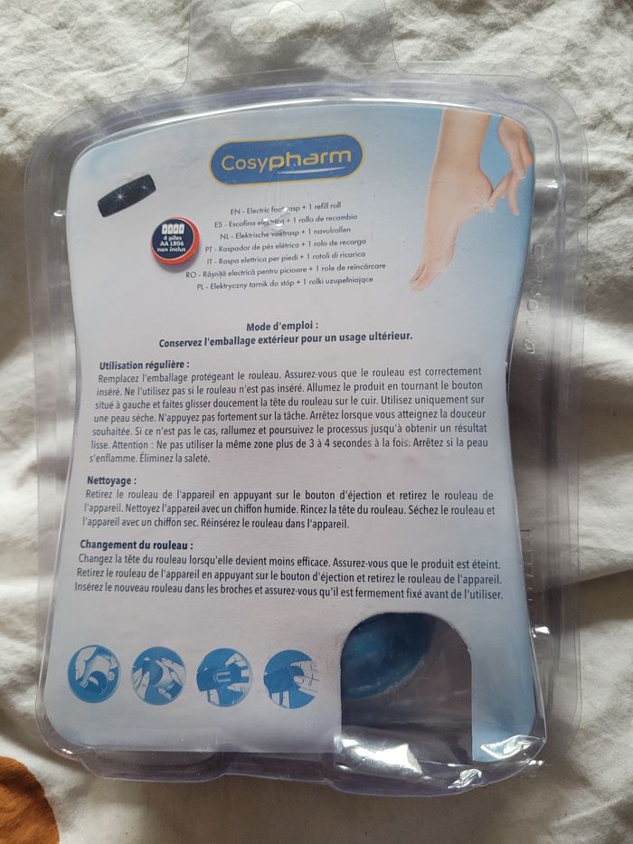 Rape à pied électrique sweety feet cosypharm - photo numéro 2