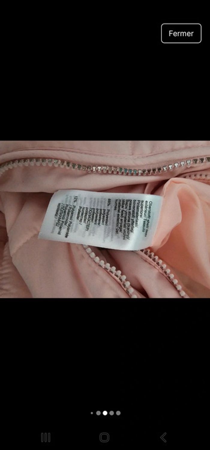 Manteau rose poudré - photo numéro 7