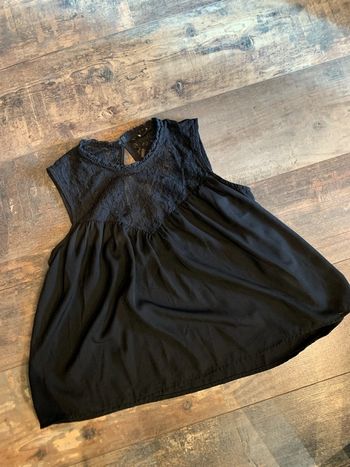 Débardeur haut dentelles