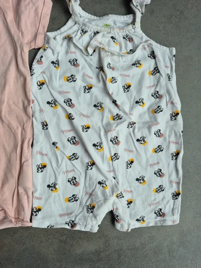 Lot de 3 barboteuses bébé fille 18 mois - photo numéro 4