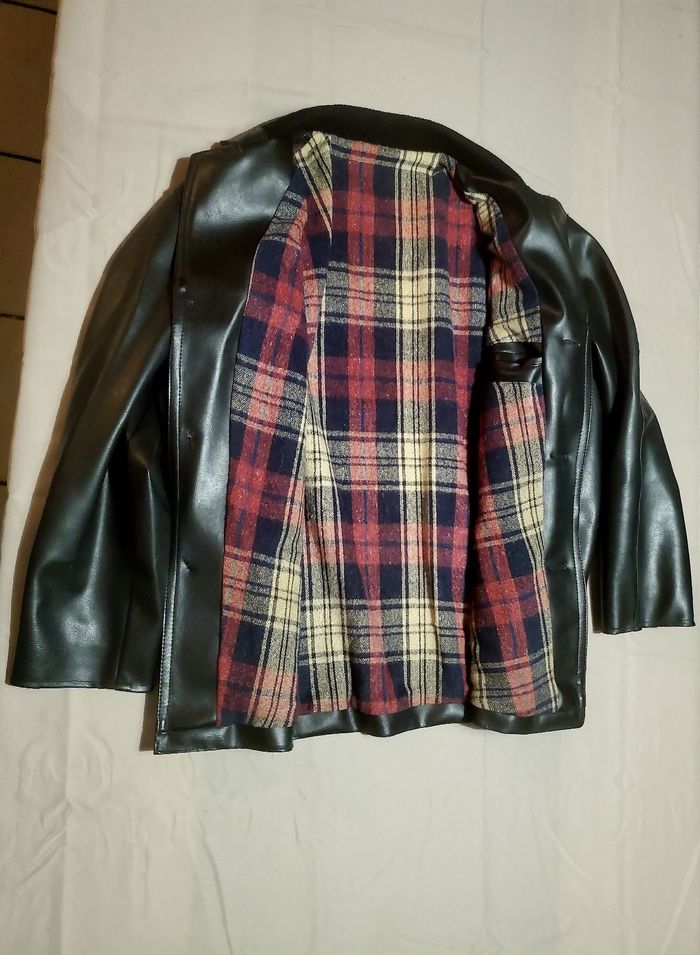 Blouson Cuir Vintage - photo numéro 3