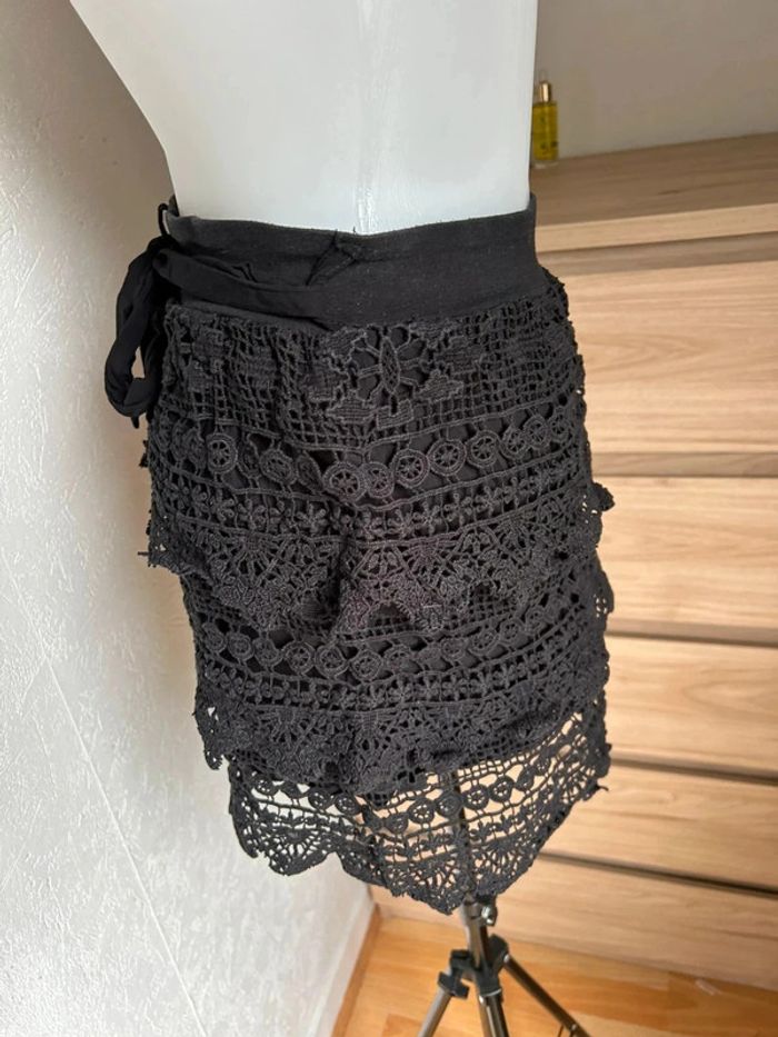 🖤 Superbe jupe en dentelle Cache Cache 🖤 - photo numéro 4