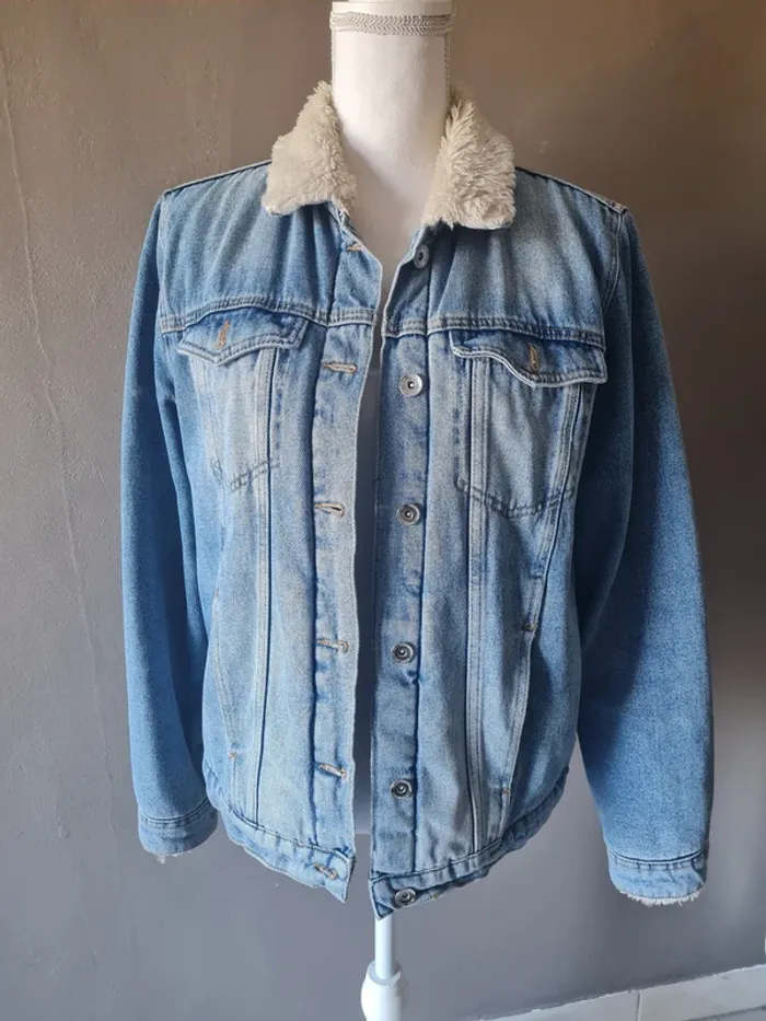 veste jeans stradivarius