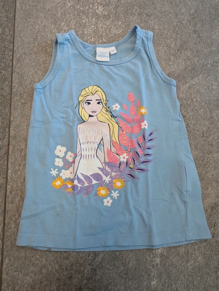 Débardeur fille 3 ans La reine des neiges comme NEUF