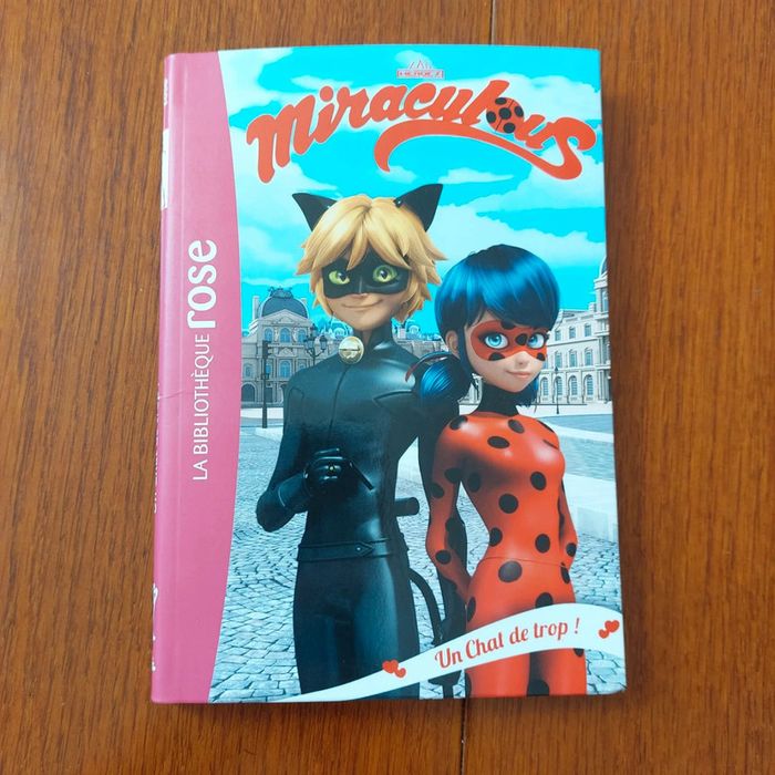 Livre Miraculous "Un chat de trop"